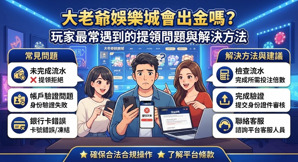 玩家最常遇到的提領問題與解決方法