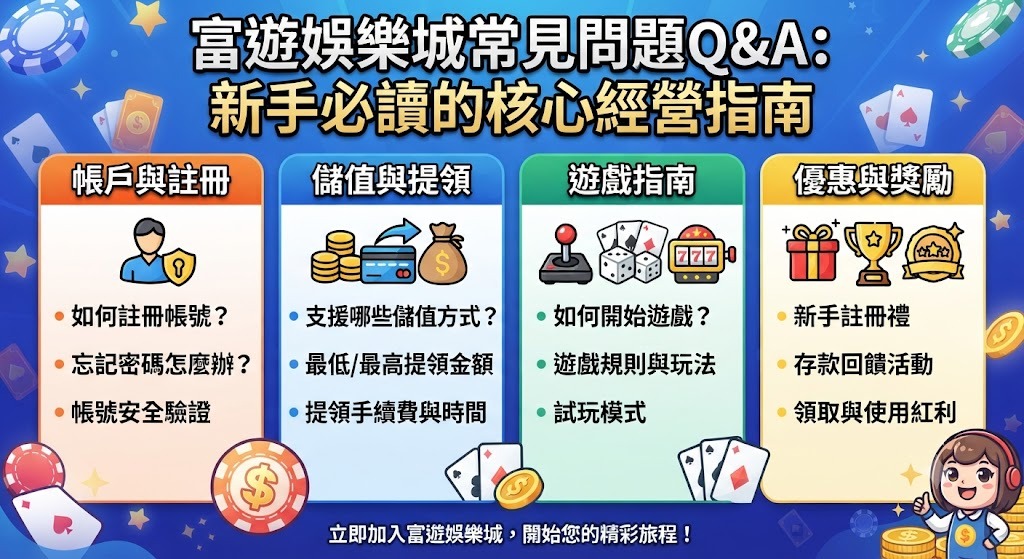 搞懂富遊娛樂城核心玩法！立即查看新手必讀 Q&A